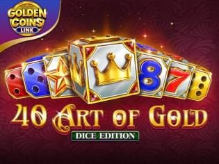 40 Art of Gold Dice Edition Golden Coins Link thumbnail